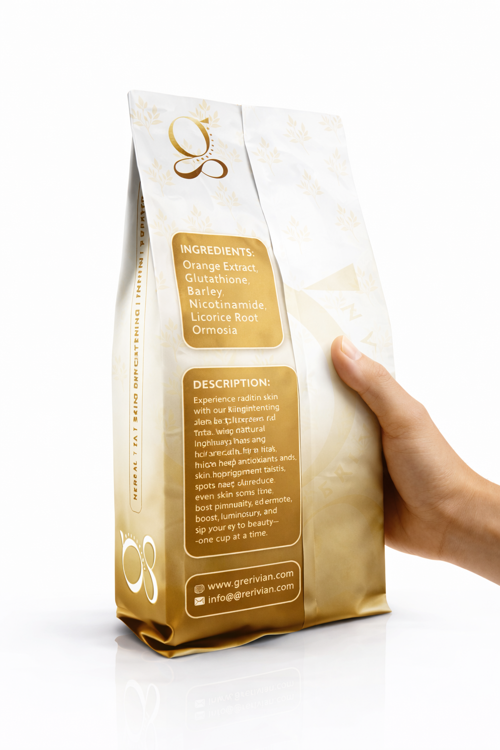 glutathione tea Lucent Tea bags - (Organic Glow Tea) 14 Days Skin Brightening